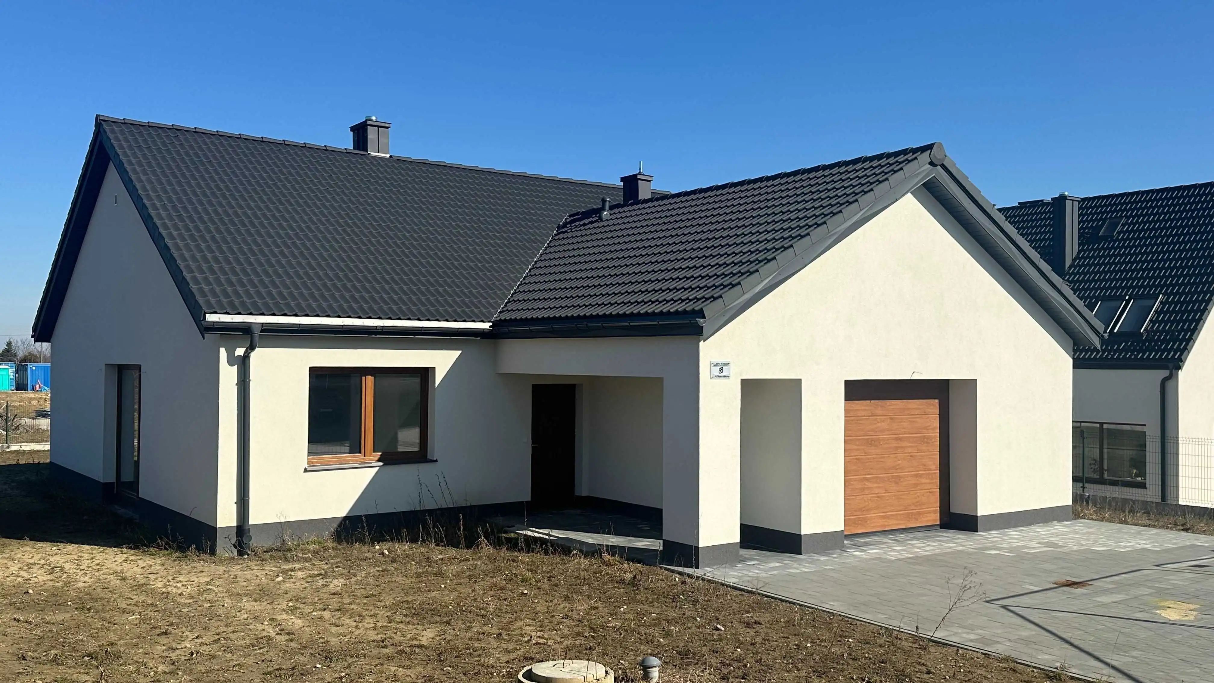 GOTOWY dom wolno stojący "bungalow" 135 m2 koło Gdańska - 6814 zł/m2