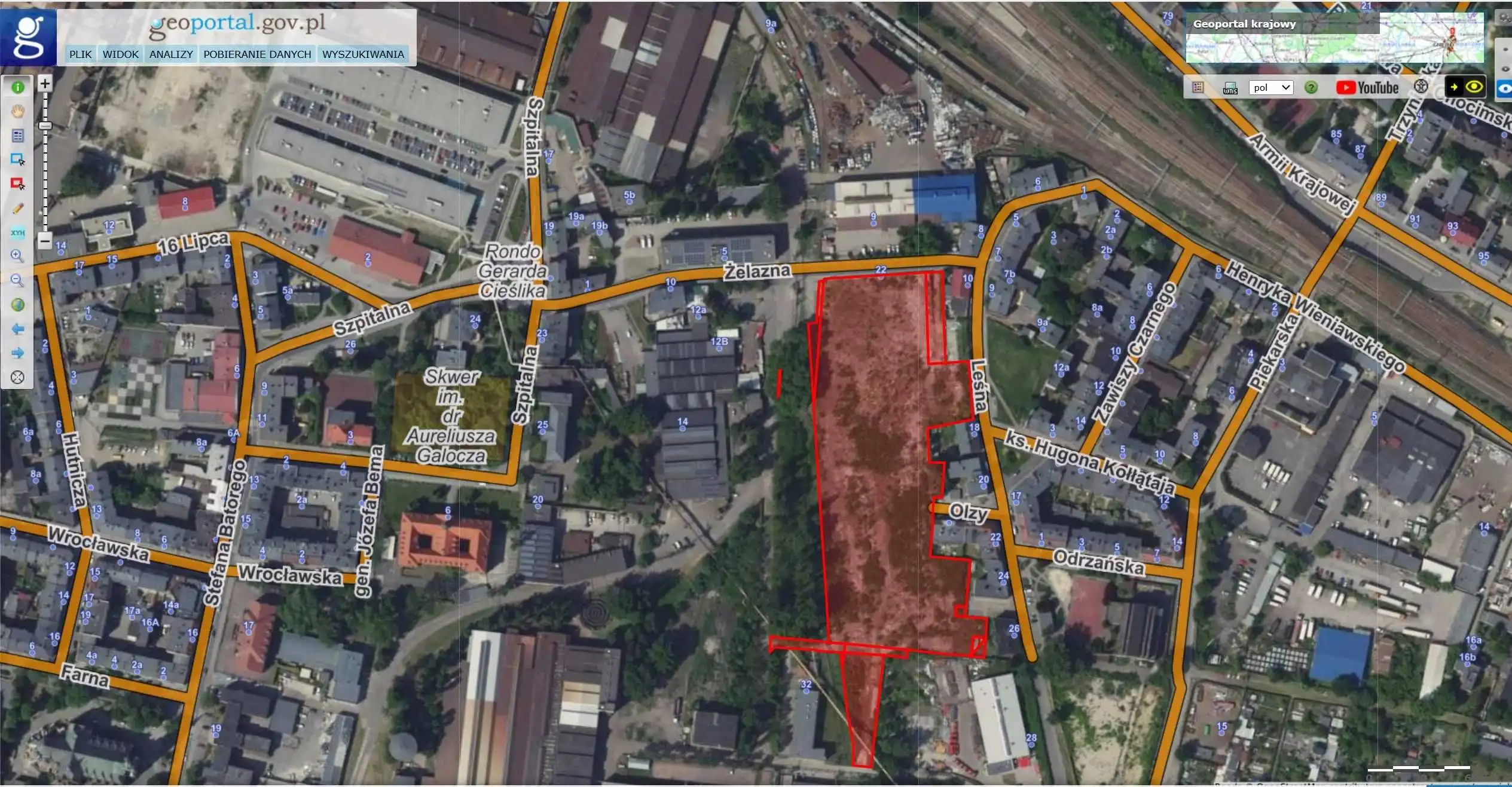 Sprzedaż działki inwestycyjnej - tereny poprodukcyjne ( P/P,G)