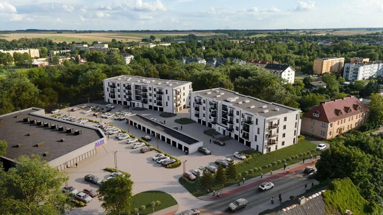 Apartament M14, 4 pokoje balkon nowa Inwestycja wałcz