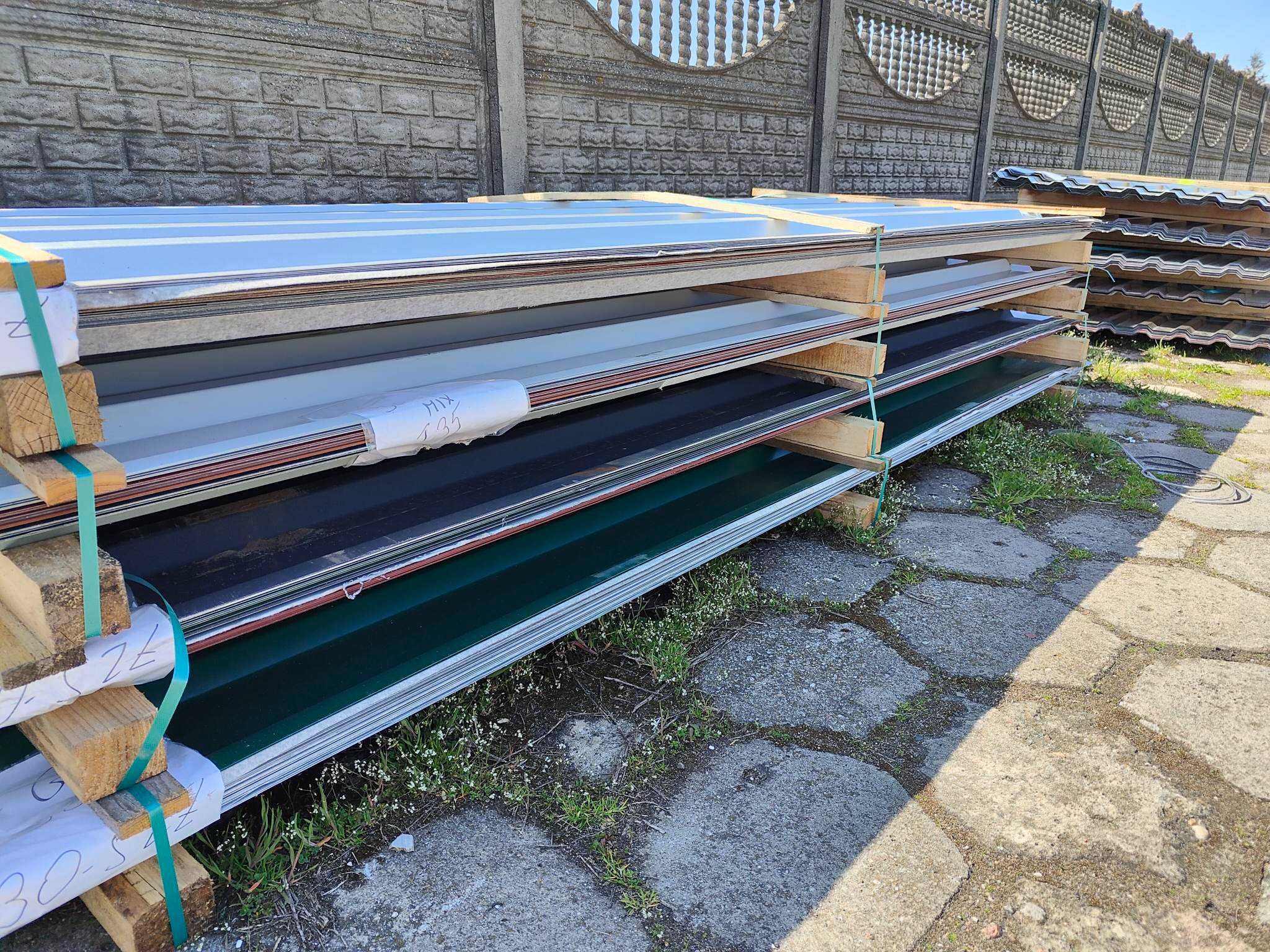 Blacha Trapezowa II Gat MIX kolorów T-35 (ok 3m) / T-20 / T-18 (ok 2m)